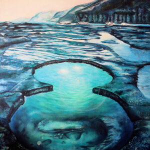 Blue Figure Eight