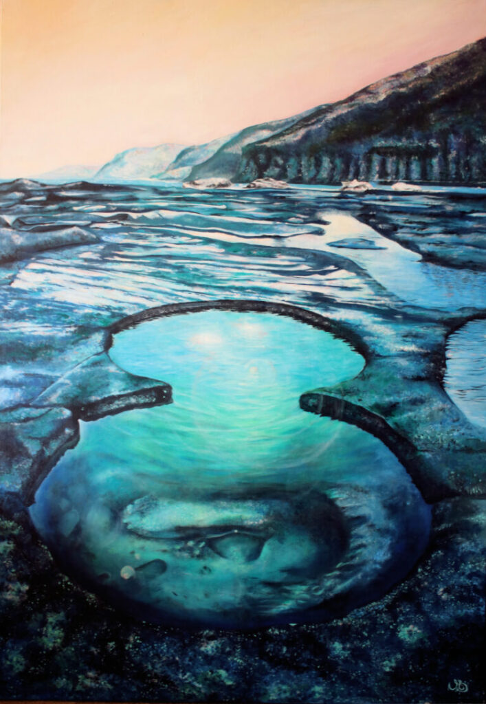Blue Figure Eight