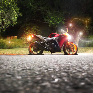 Bike luminous CBR250R