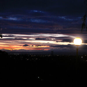 Lamp Sunset