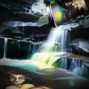 Waterfall Painting