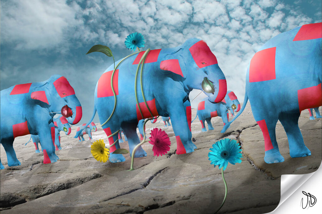 Party Stampede - Blue