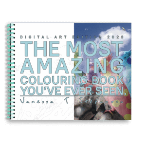 The Most Amazing Colouring Book You've Ever Seen Digital Art Edition 2023