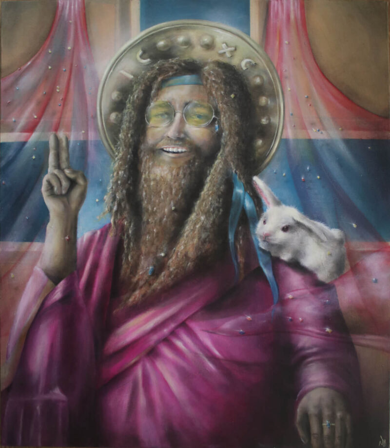 Jesus Oil Painting - Image 2
