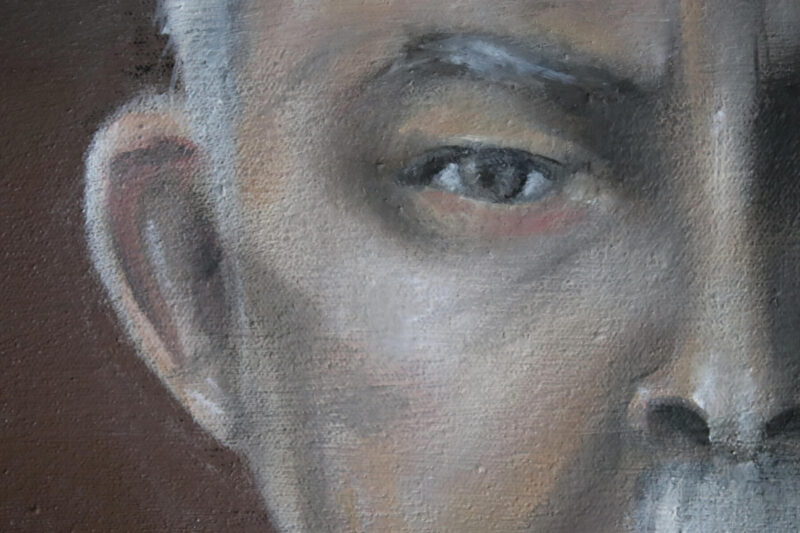 Anthony Albanese as Hitler Oil Painting - Image 5