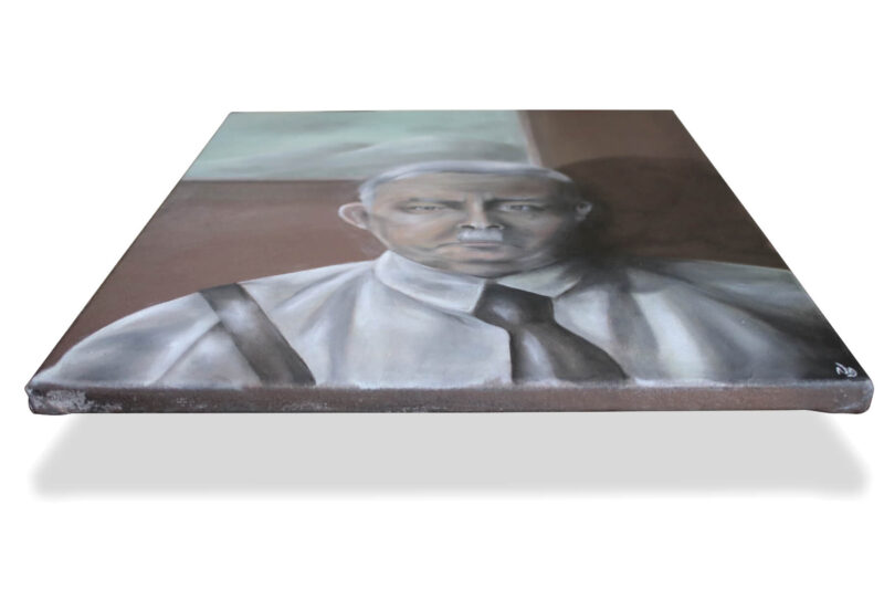 Anthony Albanese as Hitler Oil Painting - Image 7
