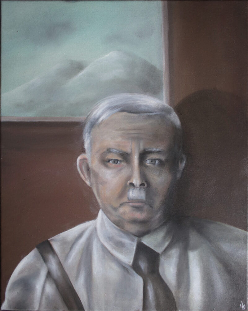 Anthony Albanese as Hitler Oil Painting - Image 2