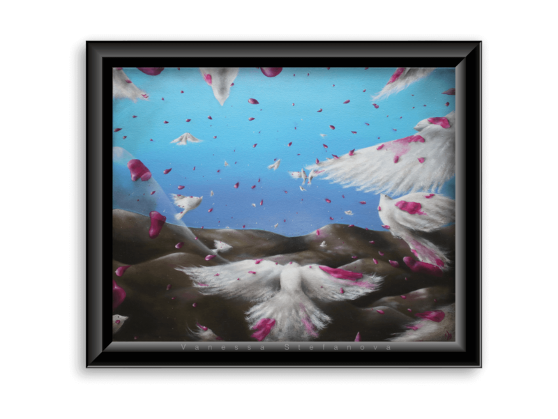 Corporate 2 Oil Painting