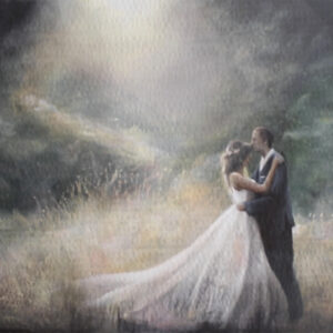 Wedding Portrait Practice 2 Acrylic Painting