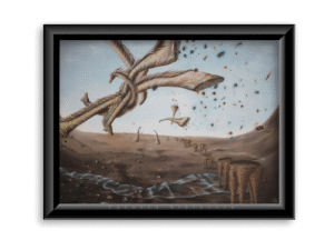 Abilene Paradox Oil Painting