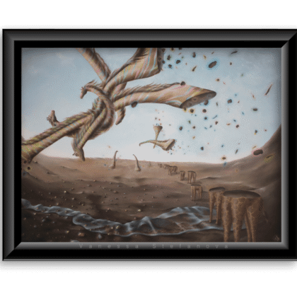 Abilene Paradox Oil Painting