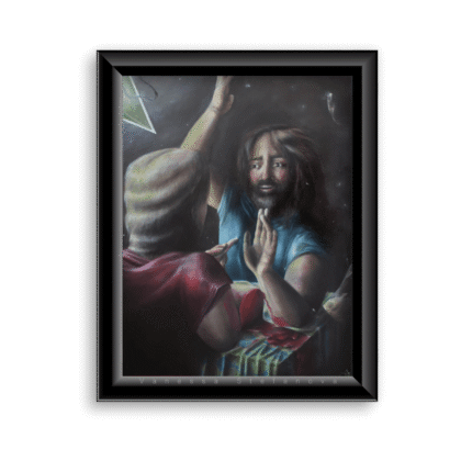 The One True God Oil Painting