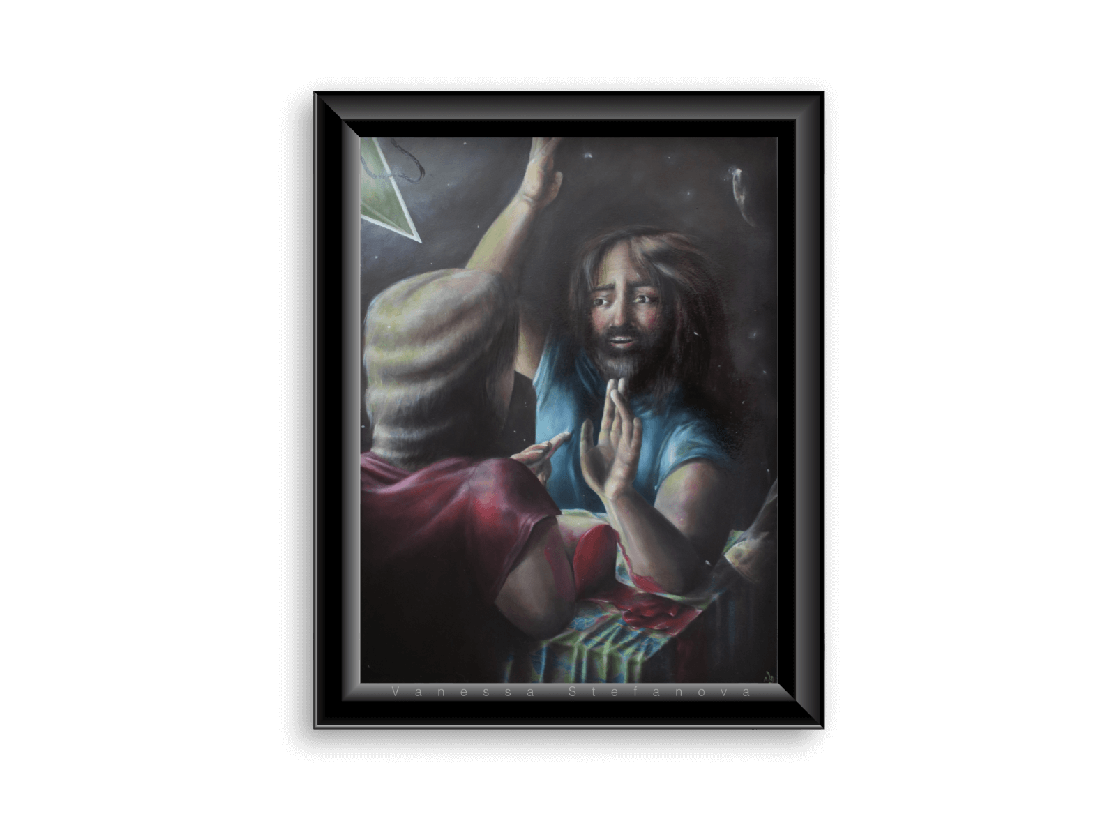 The One True God Oil Painting